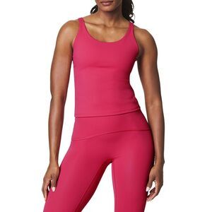 Spanx® Womens  Get Moving Shelf Tank Top, Purple